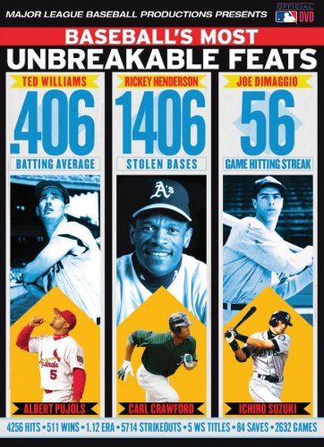 BASEBALL'S MOST UNBREAKABLE FEATS - DVD