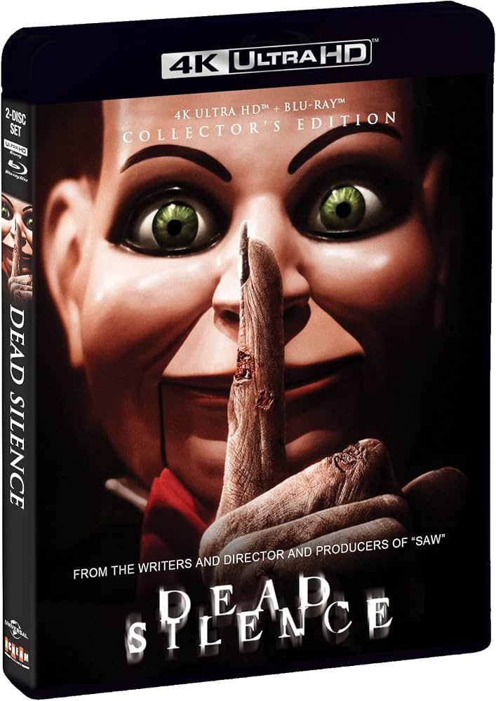 DEAD SILENCE - BLU-4K-2007-DONNIE WAHLBERG-COLLECTOR'S
