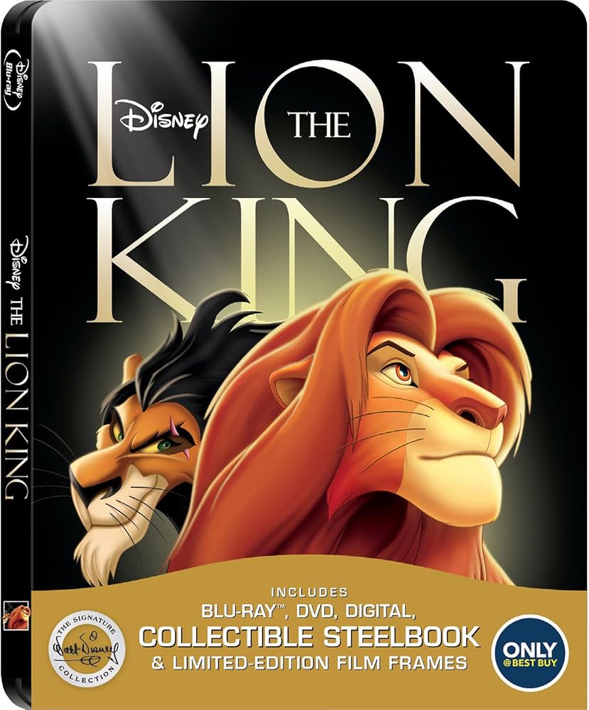 LION KING - BLU-SIGNATURE COLLECTION-STEELBOOK