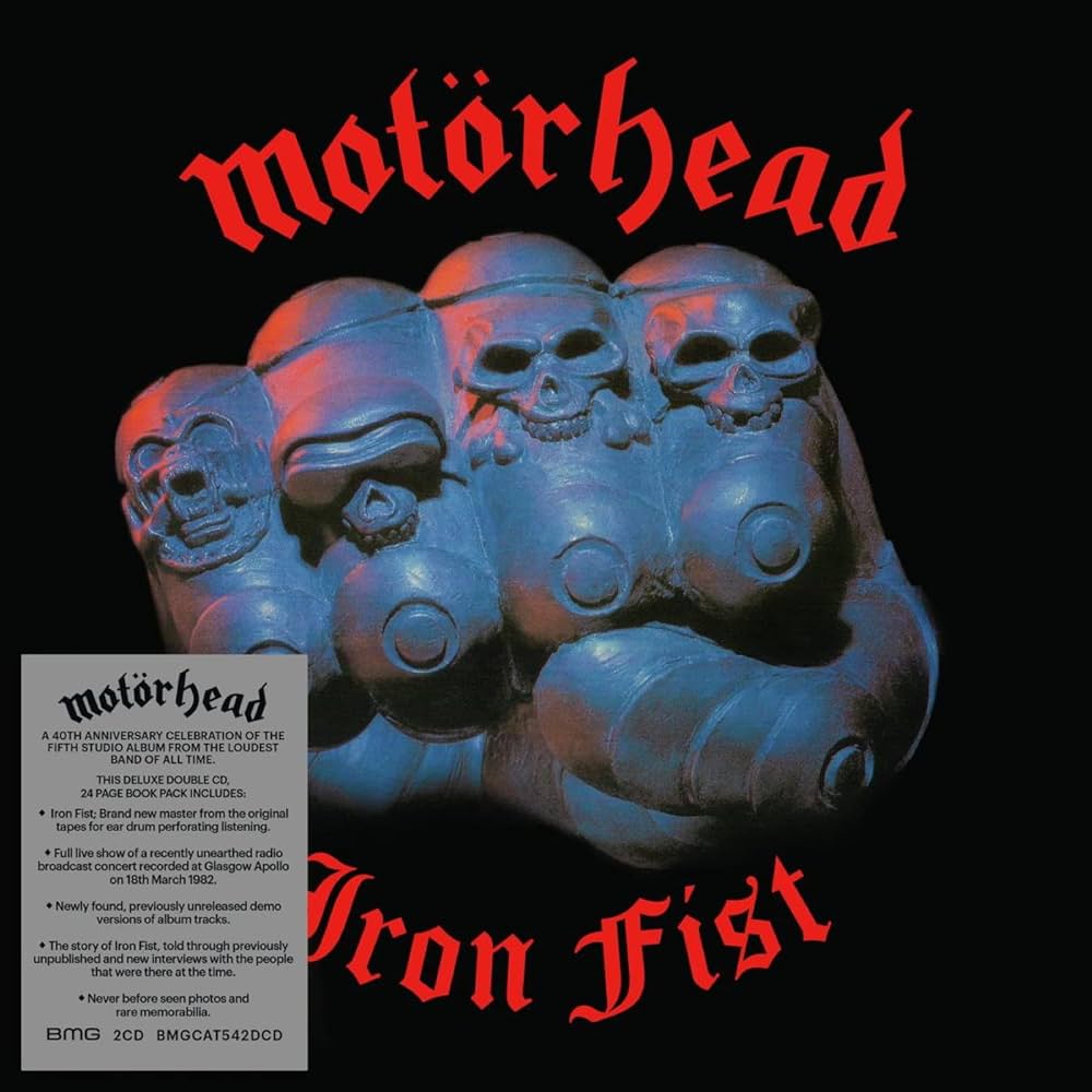 MOTORHEAD - IRON FIST (40TH ANNIV)(LTD DLX)(2CDS)