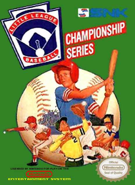 LITTLE LEAGUE BASEBALL - NES (W/BOX & MANUAL)