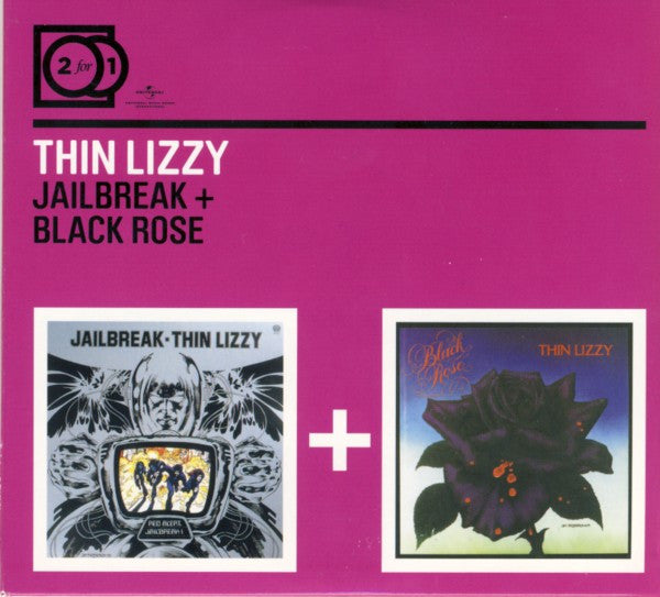 THIN LIZZY - JAILBREAK + BLACK ROSE