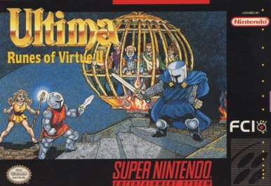 ULTIMA: RUNES OF VIRTUE II - SNES (W/BOX)