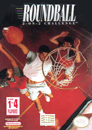 ROUNDBALL 2-ON-2 CHALLENGE - NES (W/BOX)