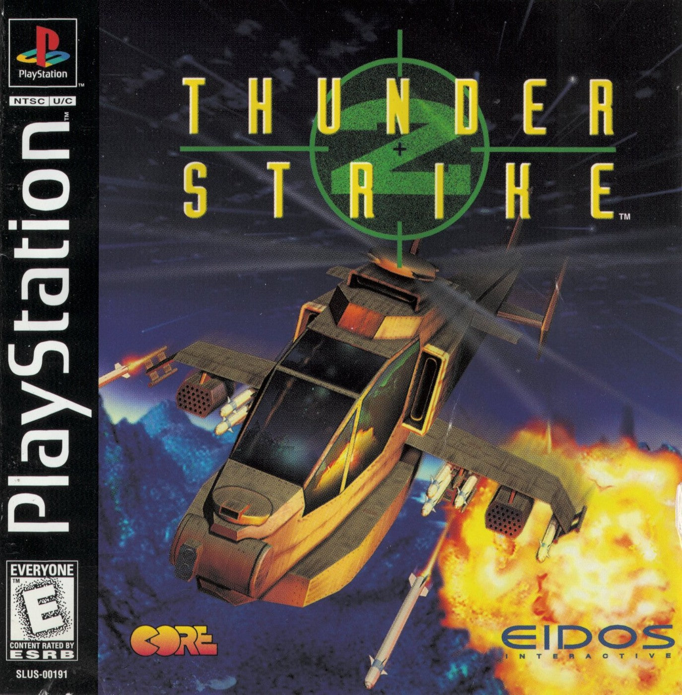 THUNDERSTRIKE 2 (LONGBOX) - PS1