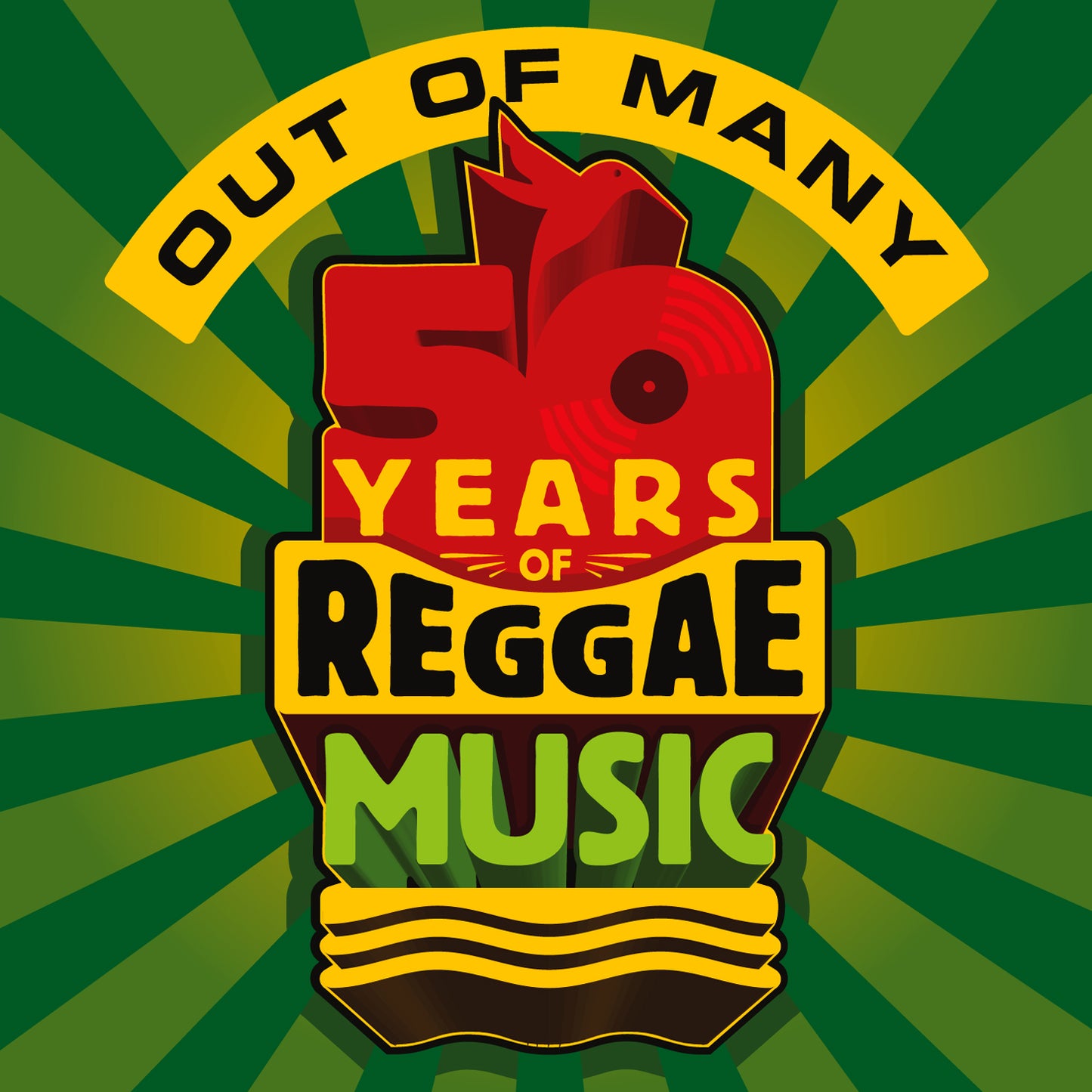 VARIOUS - OUT OF MANY: 50 YEARS OF REGGAE