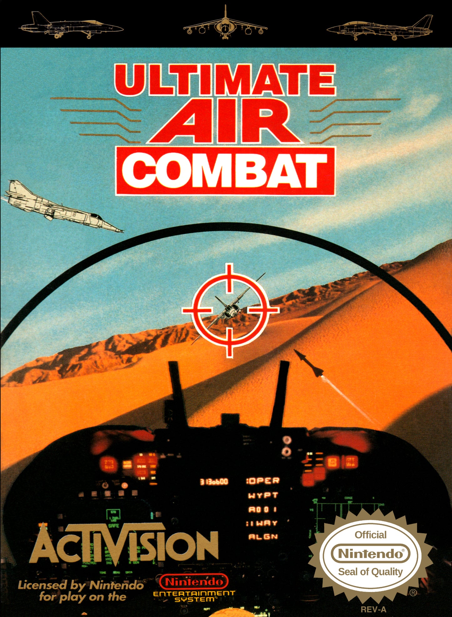 ULTIMATE AIR COMBAT - NES (W/BOX)