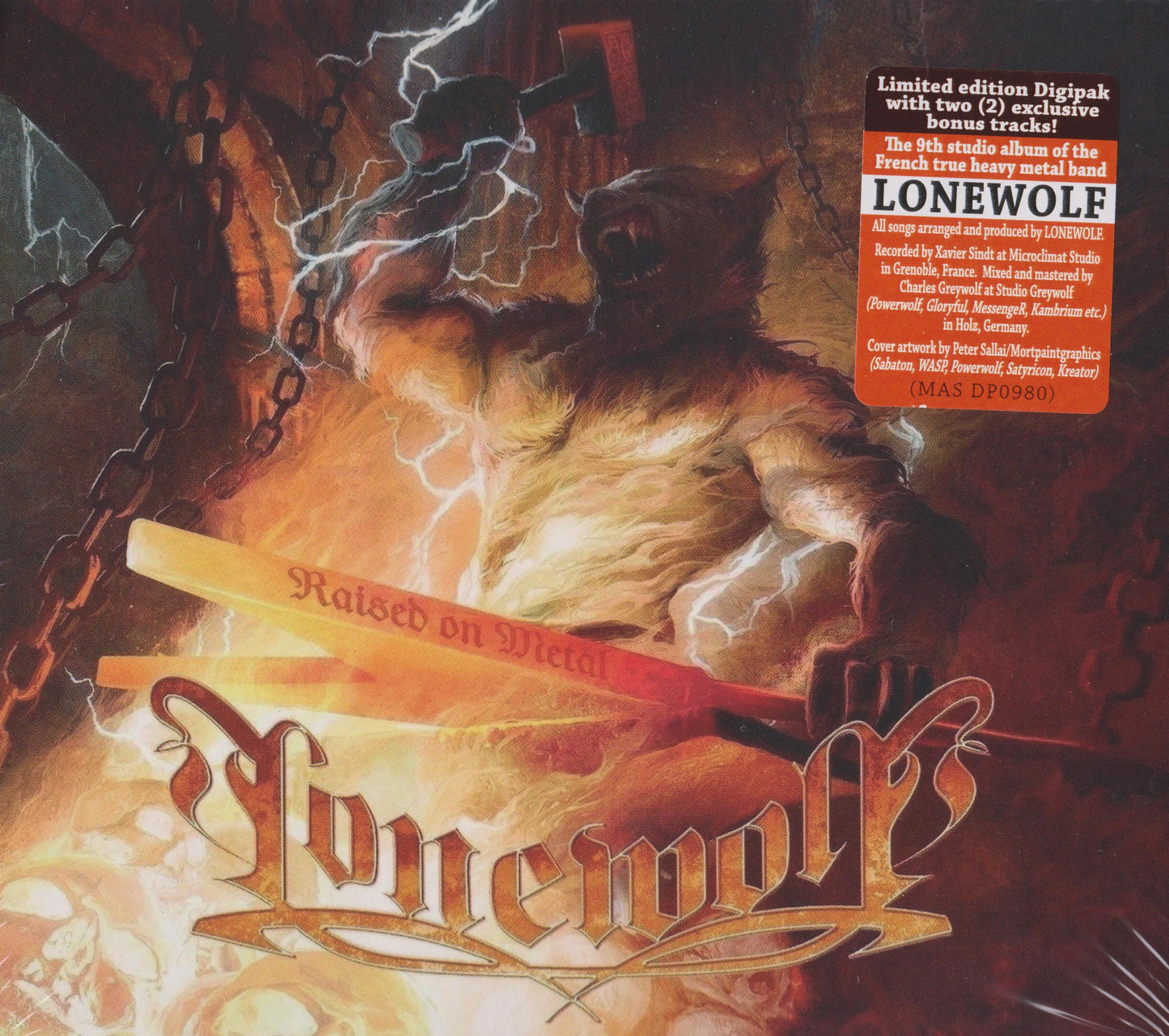 LONEWOLF - RAISED ON METAL