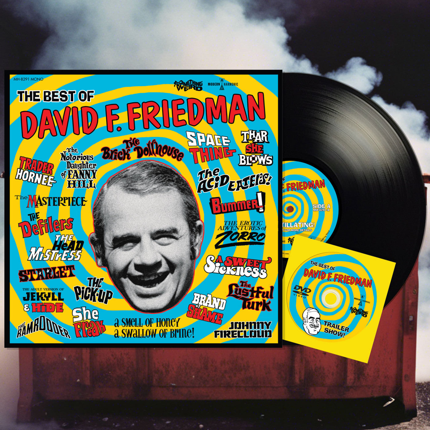SOMETHING WEIRD - THE BEST OF DAVID F. FRIEDMAN (LP + DVD)