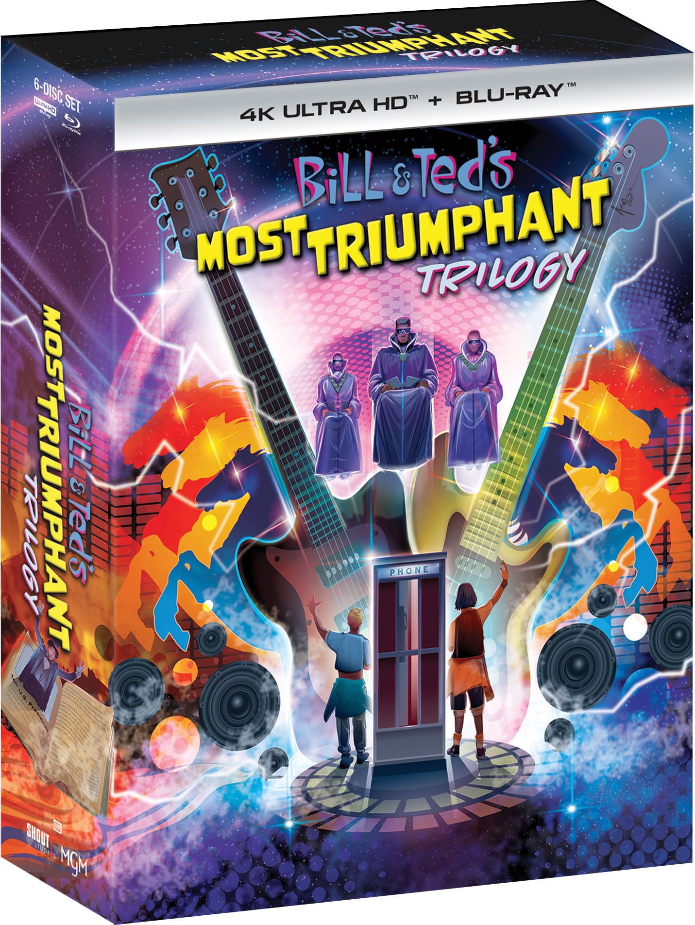 BILL & TED'S MOST TRIUMPHANT TRILOGY - BLU-4K-INC. BLU COPY-SHOUT FACTORY