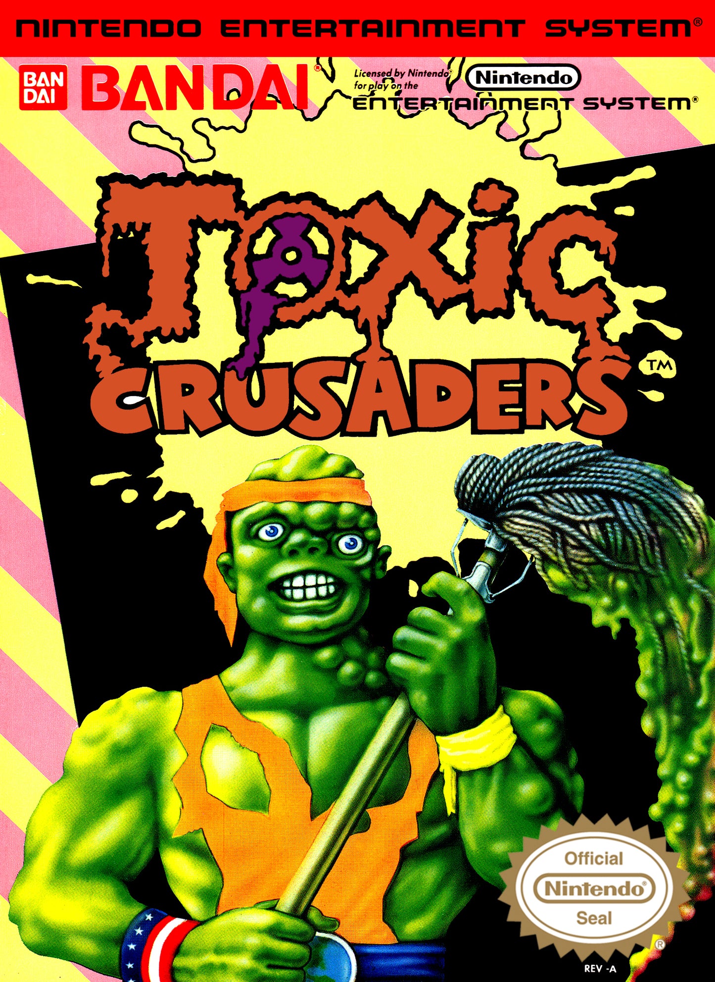 TOXIC CRUSADERS - NES (W/BOX)