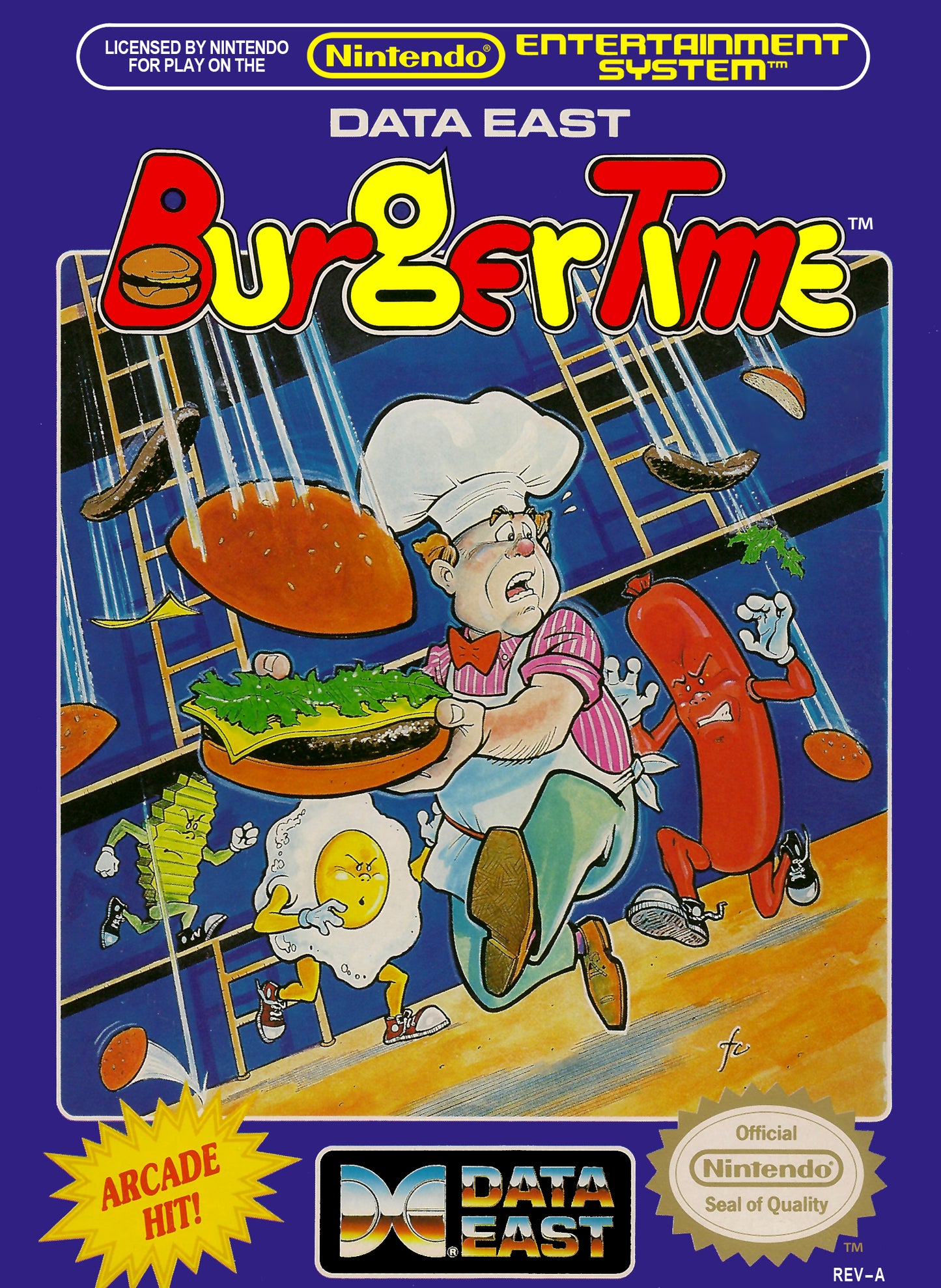 BURGER TIME - NES