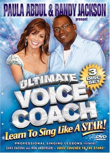 ULTIMATE VOICE COACH: LEARN TO SING LIKE - DVD-PAULA ABDUL & RANDY JACKSON