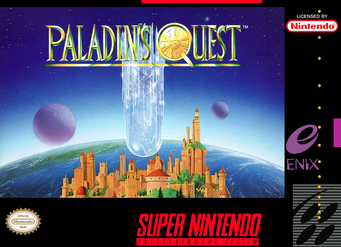 PALADIN'S QUEST - SNES