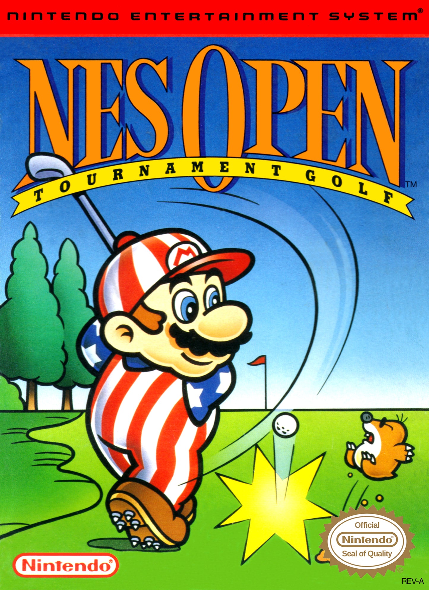 NES OPEN: TOURNAMENT GOLF - NES (CARTRIDGE ONLY)