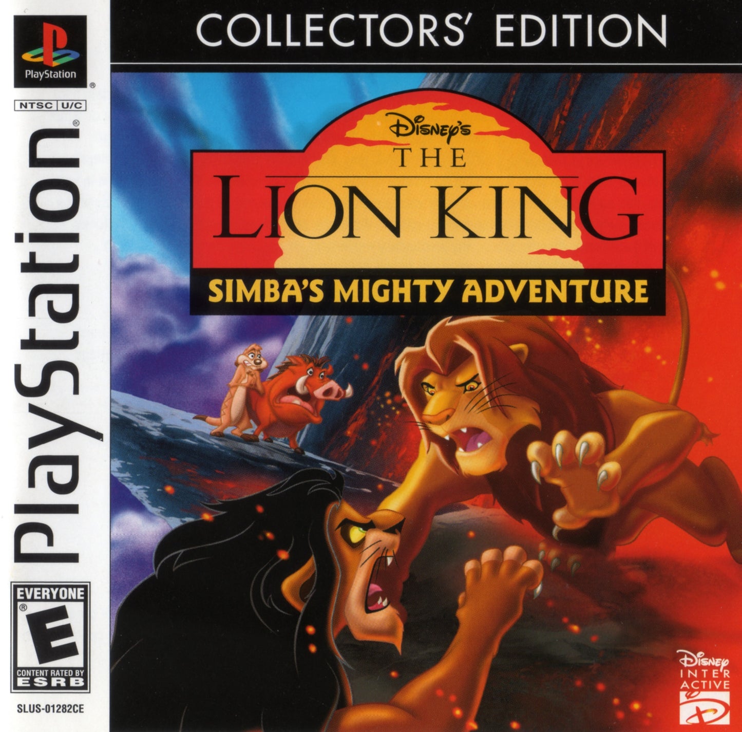 LION KING: SIMBA'S MIGHTY ADVENTURE - PS1