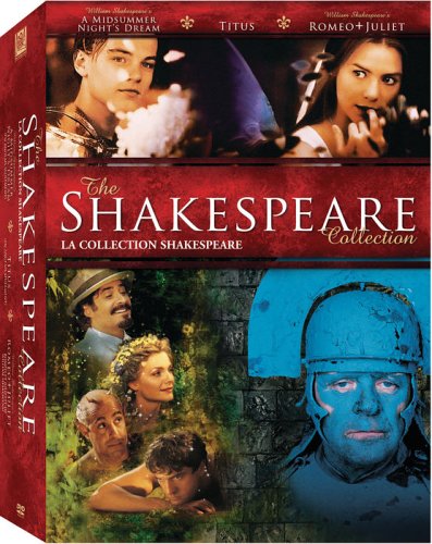 A MIDSUMMER NIGHT'S DREAM/ROMEO & JUIET/ - DVD-SHAKESSPEARE COLLECTION-3 FILMS