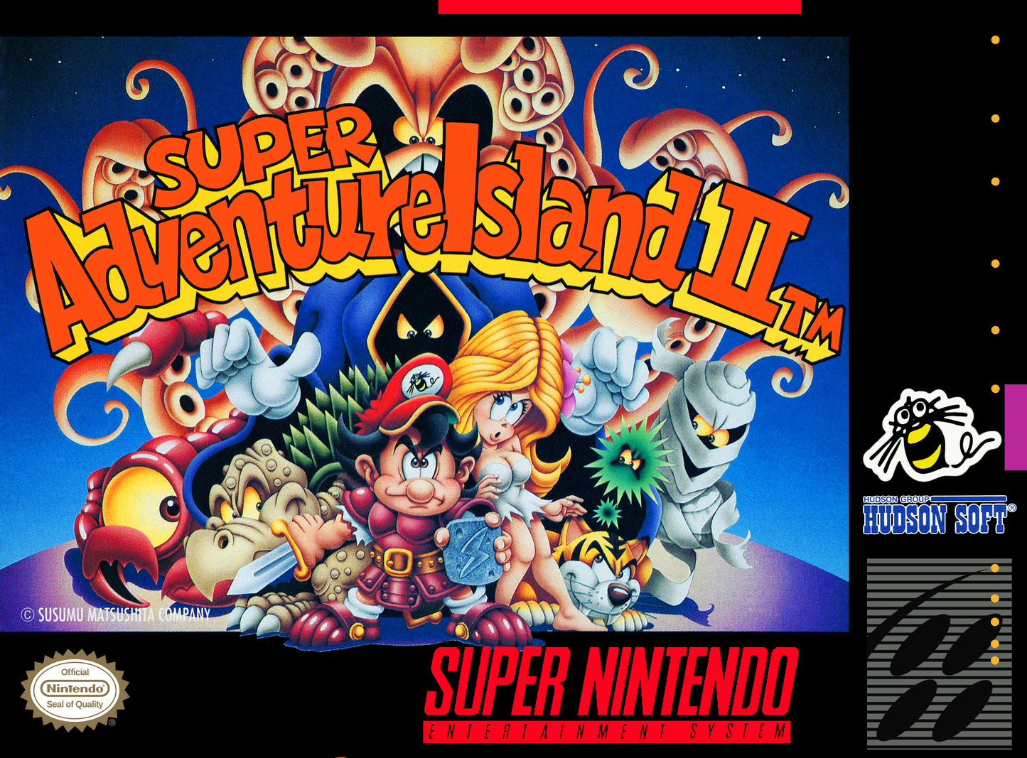 SUPER ADVENTURE ISLAND - SNES