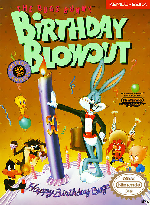 BUGS BUNNY: BIRTHDAY BLOWOUT - NES