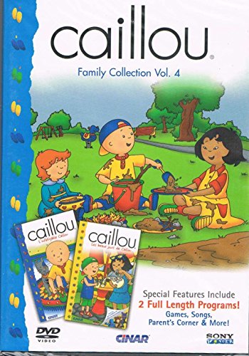 CAILLOU - COLLECTION 4 (BILINGUAL)