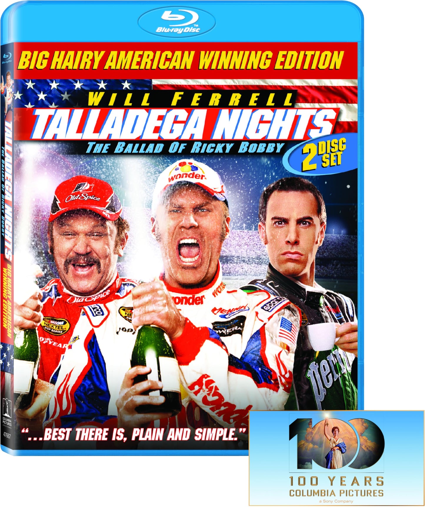 TALLADEGA NIGHTS: THE BALLAD OF RICKY BO - BLU-BIG HAIRY AMERICAN WINNING EDITION