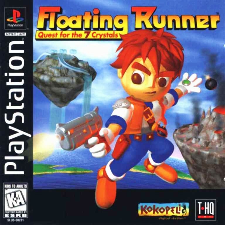 FLOATING RUNNER: QUEST FOR THE 7 CRYSTAL - PS1