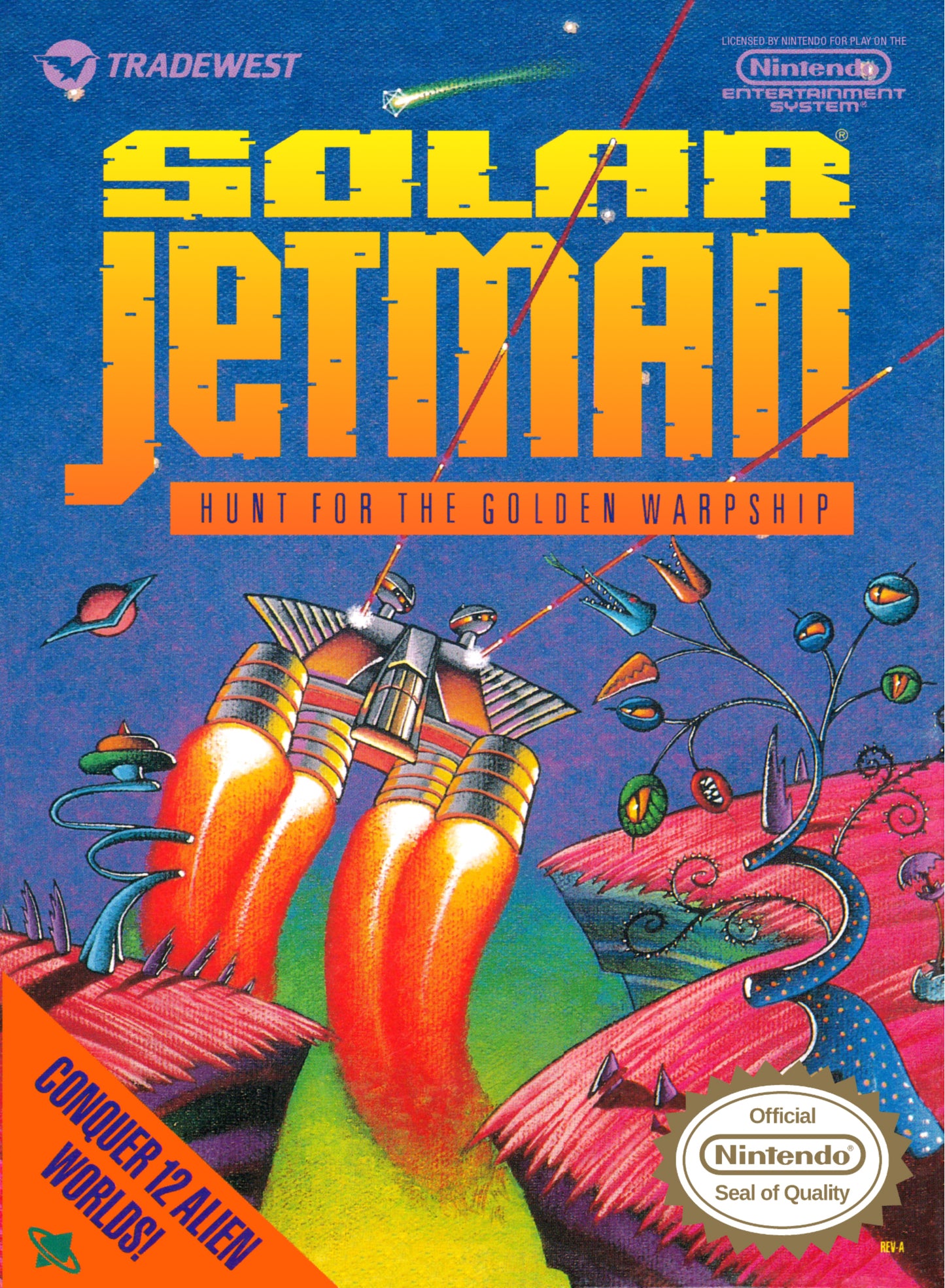 SOLAR JETMAN - NES (W/BOX)