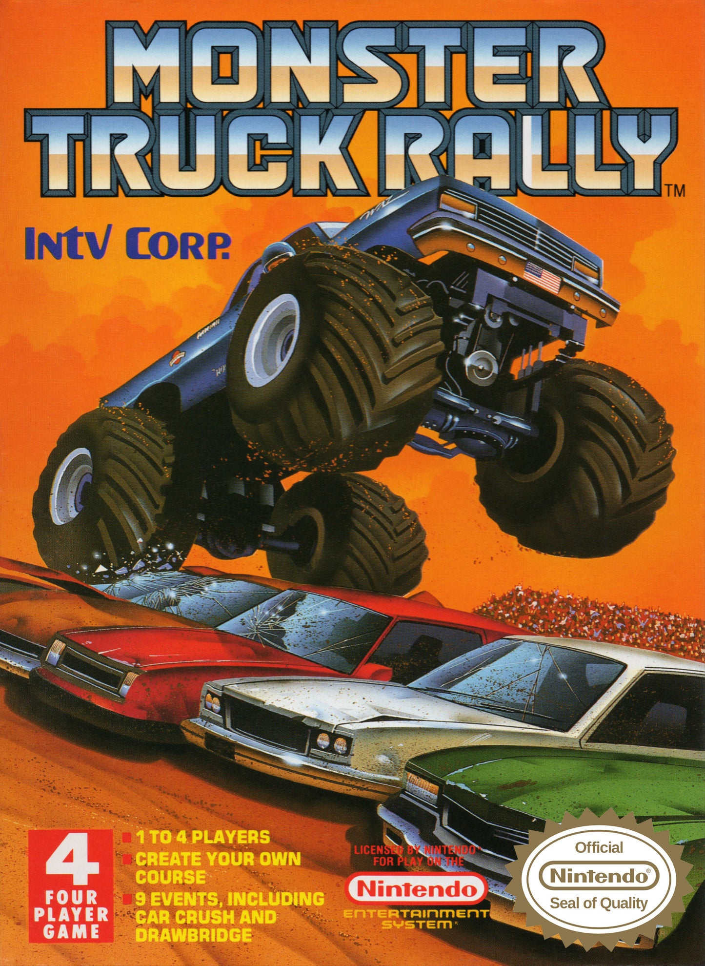 MONSTER TRUCK RALLY - NES (W/BOX)