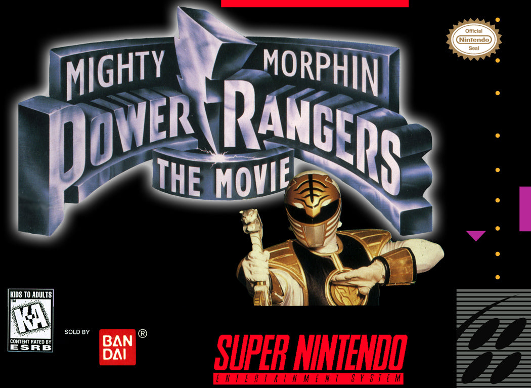 MIGHTY MORPHIN POWER RANGERS: THE MOVIE - SNES