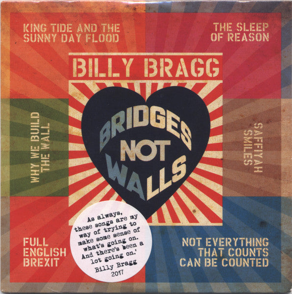 BRAGG, BILLY - BRIDGES NOT WALLS
