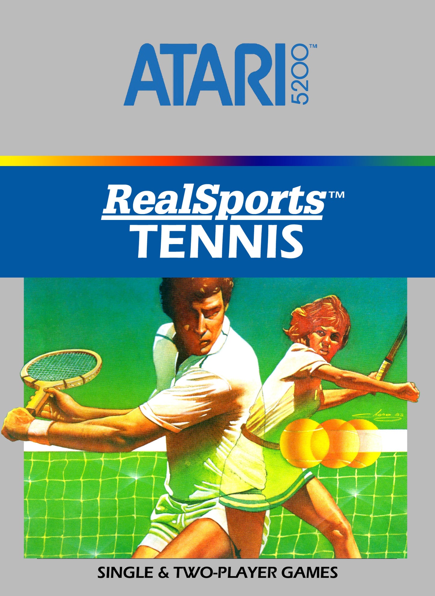 REALSPORTS TENNIS - ATARI5200