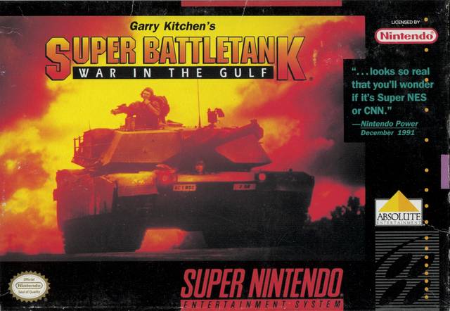 SUPER BATTLETANK: WAR IN THE GULF - SNES (W/BOX)