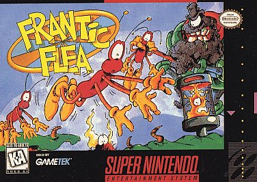 FRANTIC FLEA - SNES (W/BOX)