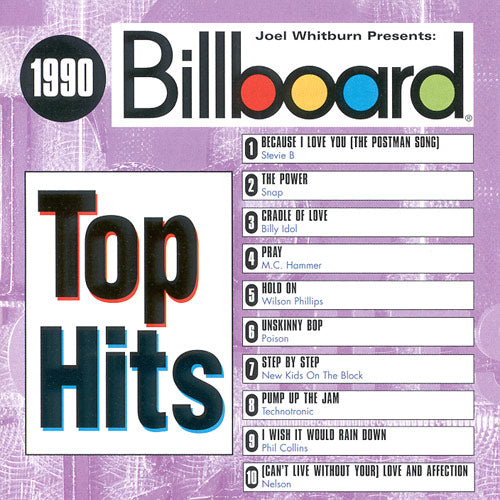 VARIOUS - BILLBOARD TOP HITS 1990