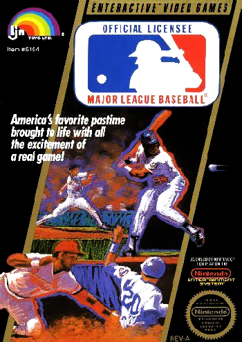 MAJOR LEAGUE BASEBALL - NES (CARTRIDGE ONLY)