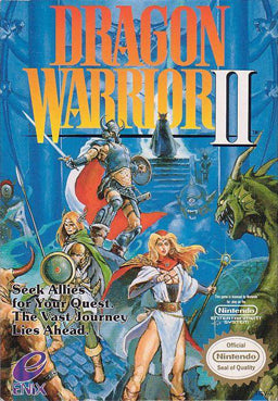 DRAGON WARRIOR II - NES (W/BOX & MANUAL)