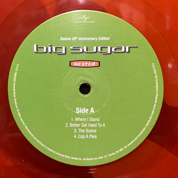 Big Sugar - Heated (Orange/Green) (Used LP)