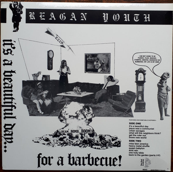 Reagan Youth - Vol. 2 (Blue) (Used LP)