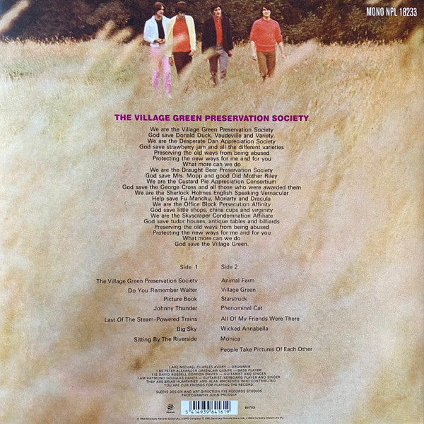 Kinks - Are The Village Green Preservation Society (Used LP)