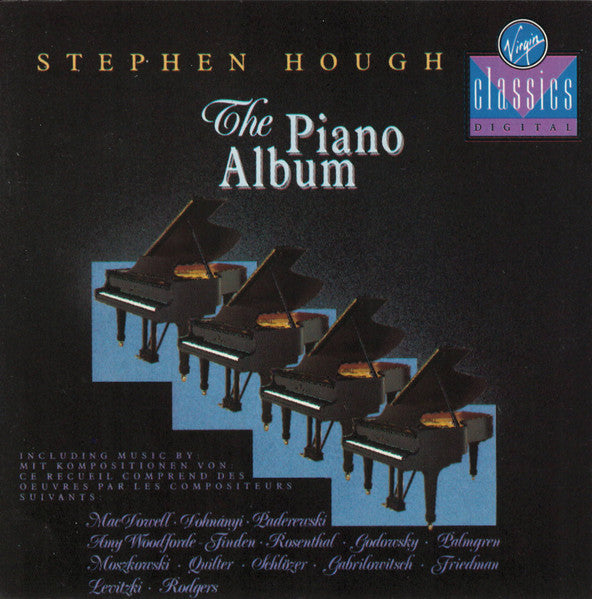 HOUGH, STEPHEN - NEW PIANO ALBUM