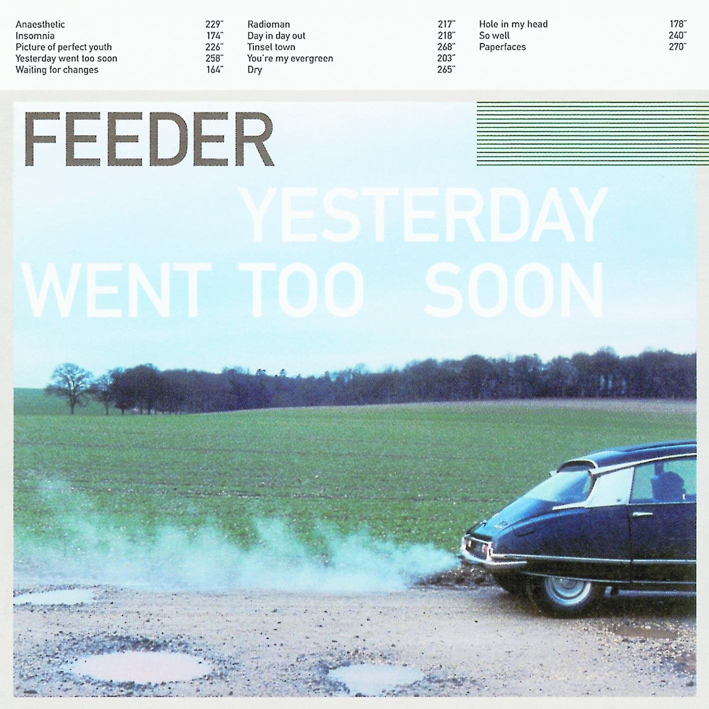 FEEDER - YESTERDAY WENT TOO SOON