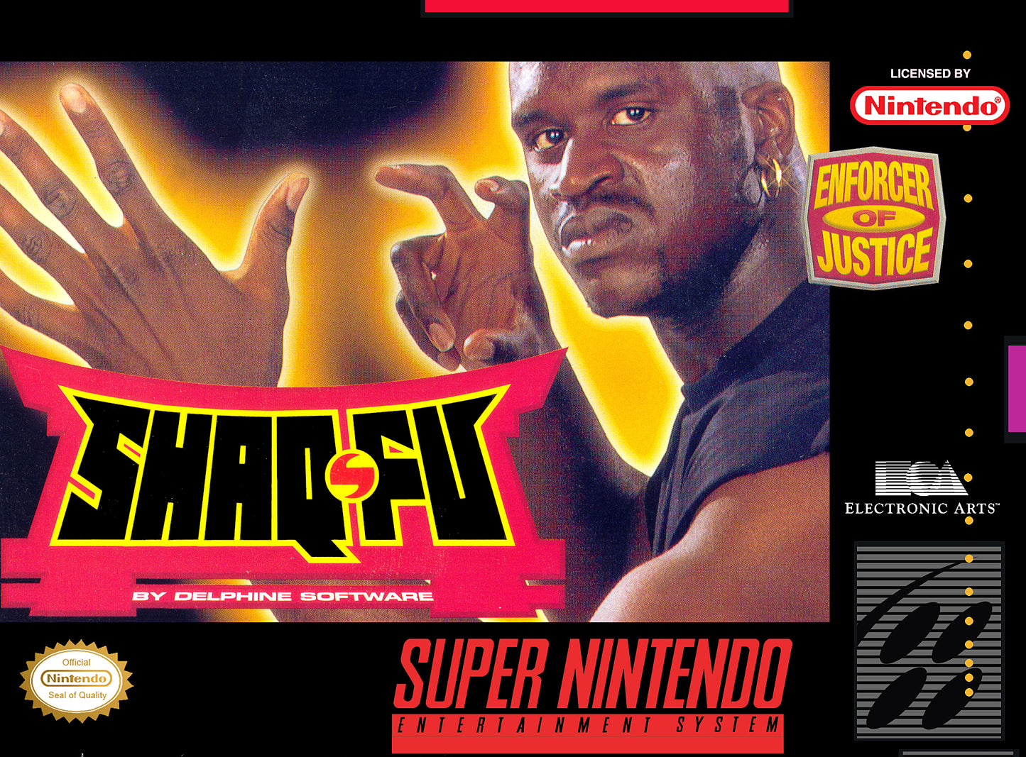 SHAQ FU - SNES (W/BOX)