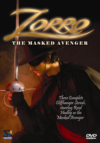 ZORRO: MASKED AVENGER - DVD-THREE COMPLETE SERIALS (3 DISCS)