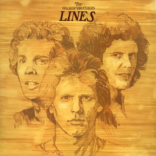 THE WALKER BROTHERS - LINES - LIMITED 180-GRAM GOLD COLORED VINYL