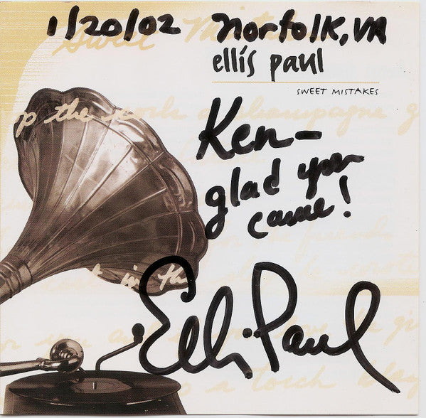 ELLIS, PAUL - SWEET MISTAKES