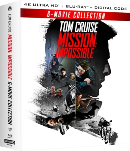 MISSION: IMPOSSIBLE (MOVIE SET) - BLU-4K-6 MOVIE COLLECTION-INC. BLU COPY