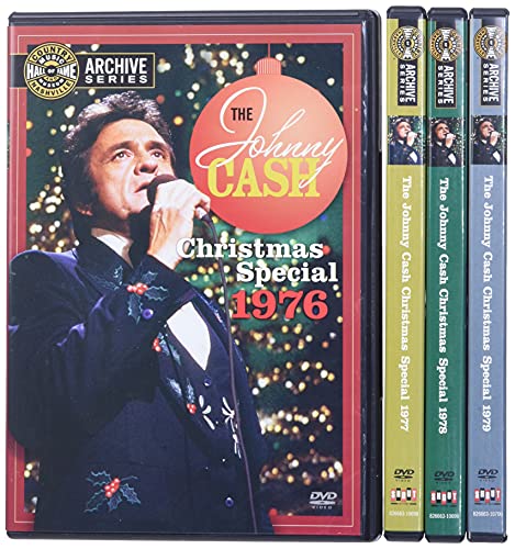 CASH, JOHNNY - DVD-CHRISTMAS SPECIALS 1976-1979 [4 DISC