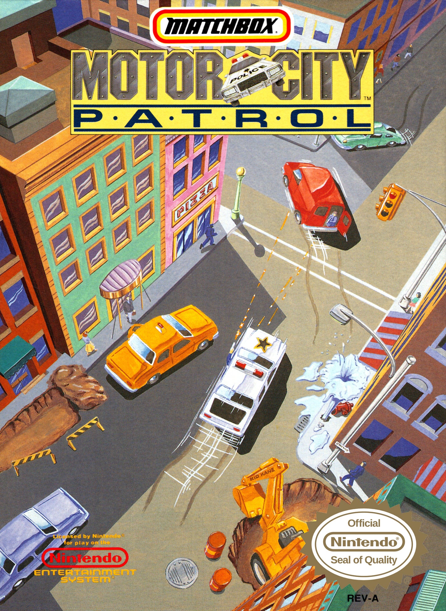 MOTOR CITY PATROL - NES (W/BOX)