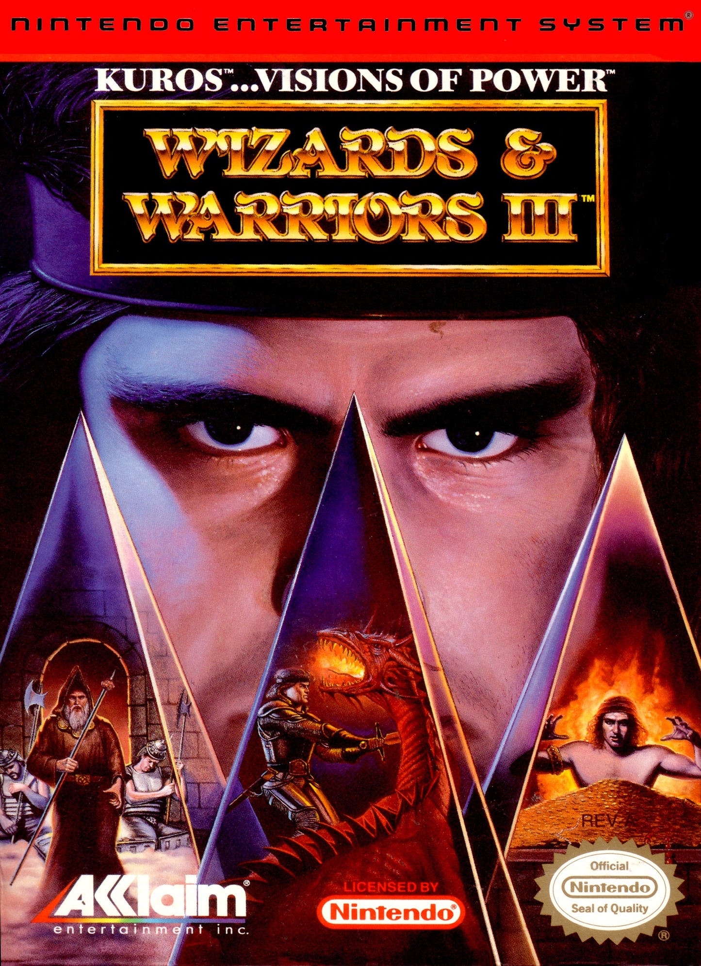 WIZARDS & WARRIORS - NES