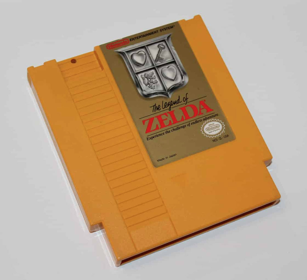 LEGEND OF ZELDA (YELLOW CART)(TEST CARTR - NES